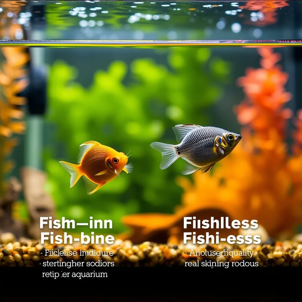 Cycling a New Freshwater Tank: Fish-In vs Fishless, Real Ammonia Readings