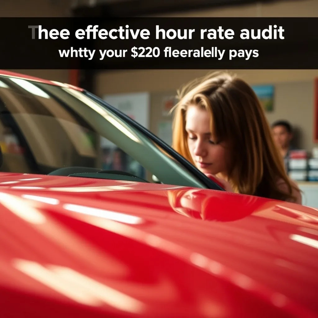 The effective hourly rate audit: what your $200 detail actually pays