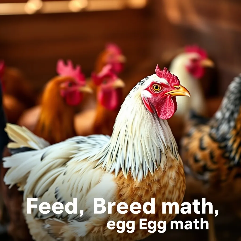 Feed math, breed math, egg math.