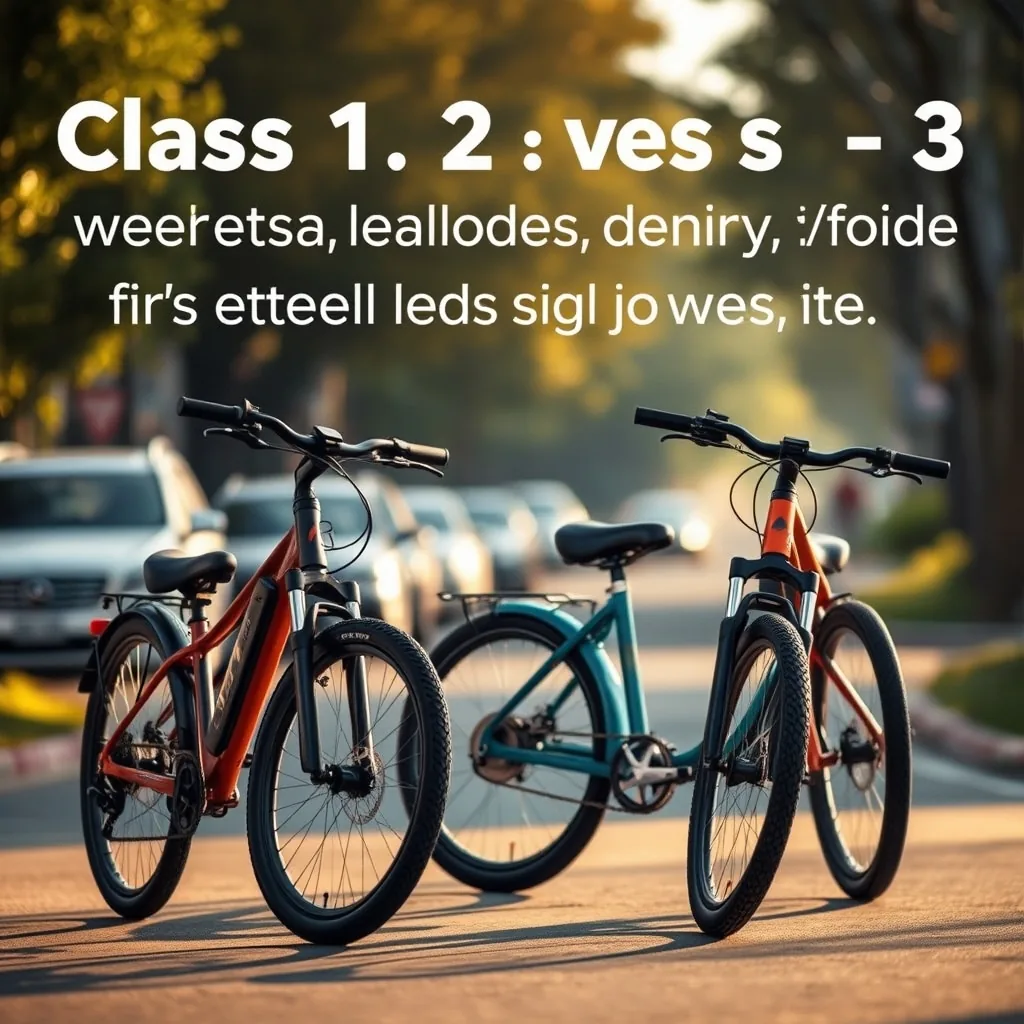 Class 1 vs 2 vs 3 e-bikes — the actual legal differences by state, where each can go