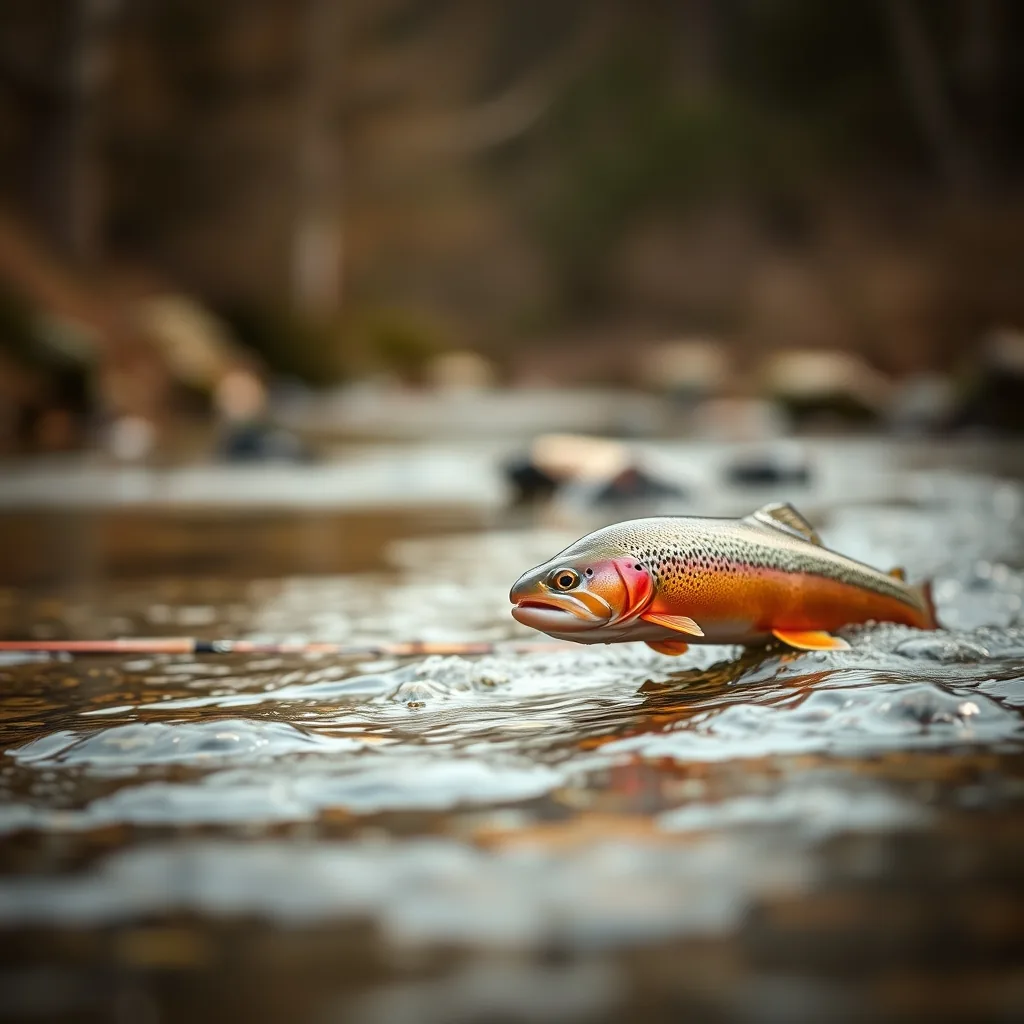 Reading water on a small freestone trout stream
