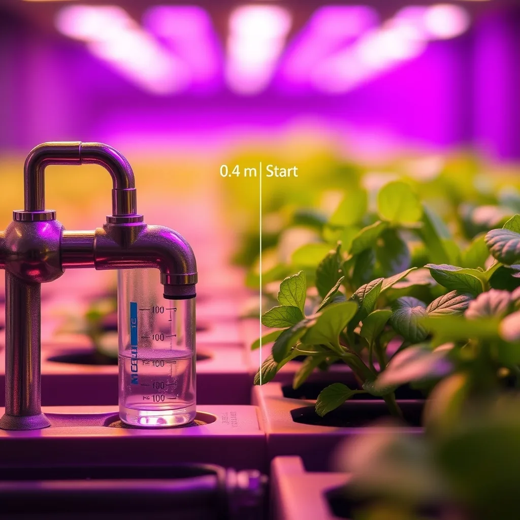 Tap Water EC and the Nutrient Solution Baseline — When to Start at 0.4 mS/cm vs 0.0