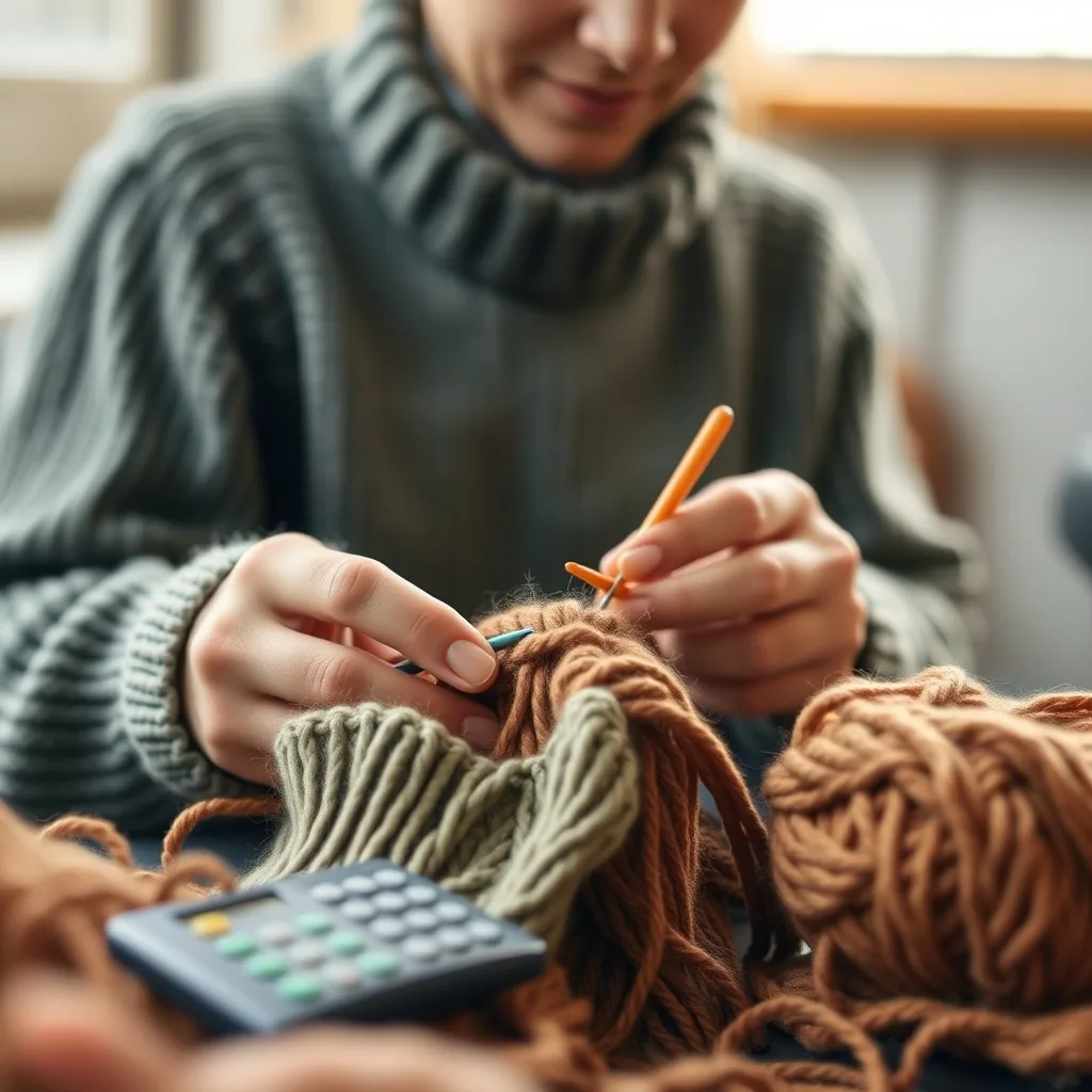 Knitting: calculators and real gear takes.