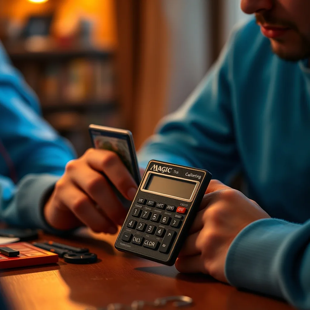 Magic: The Gathering: calculators and real gear takes.