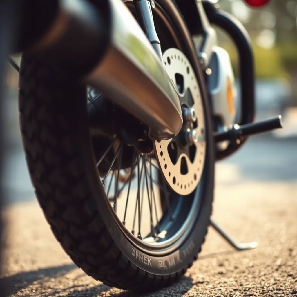 Chain wear, tire pressure truth.