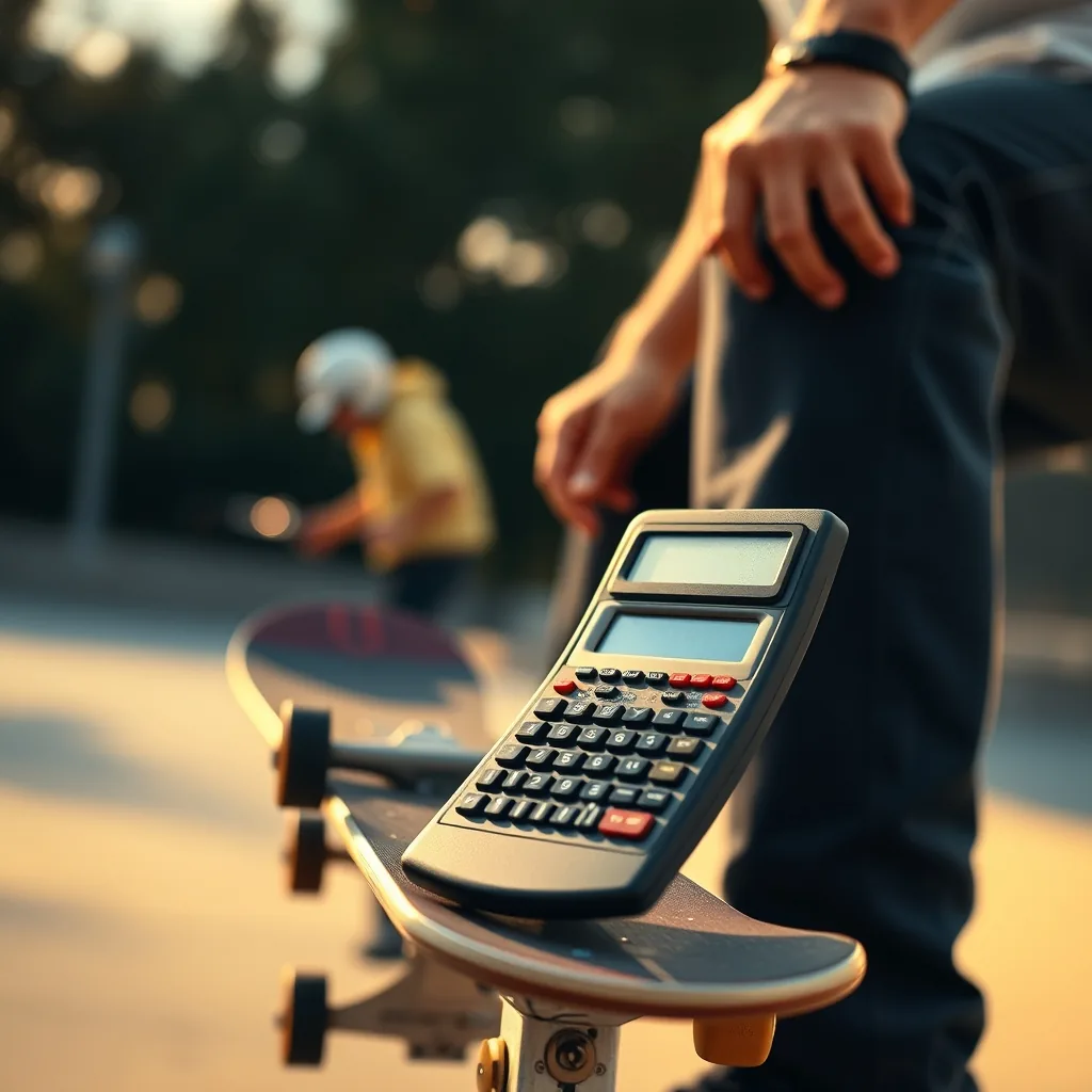 Skateboarding: calculators and real gear takes.