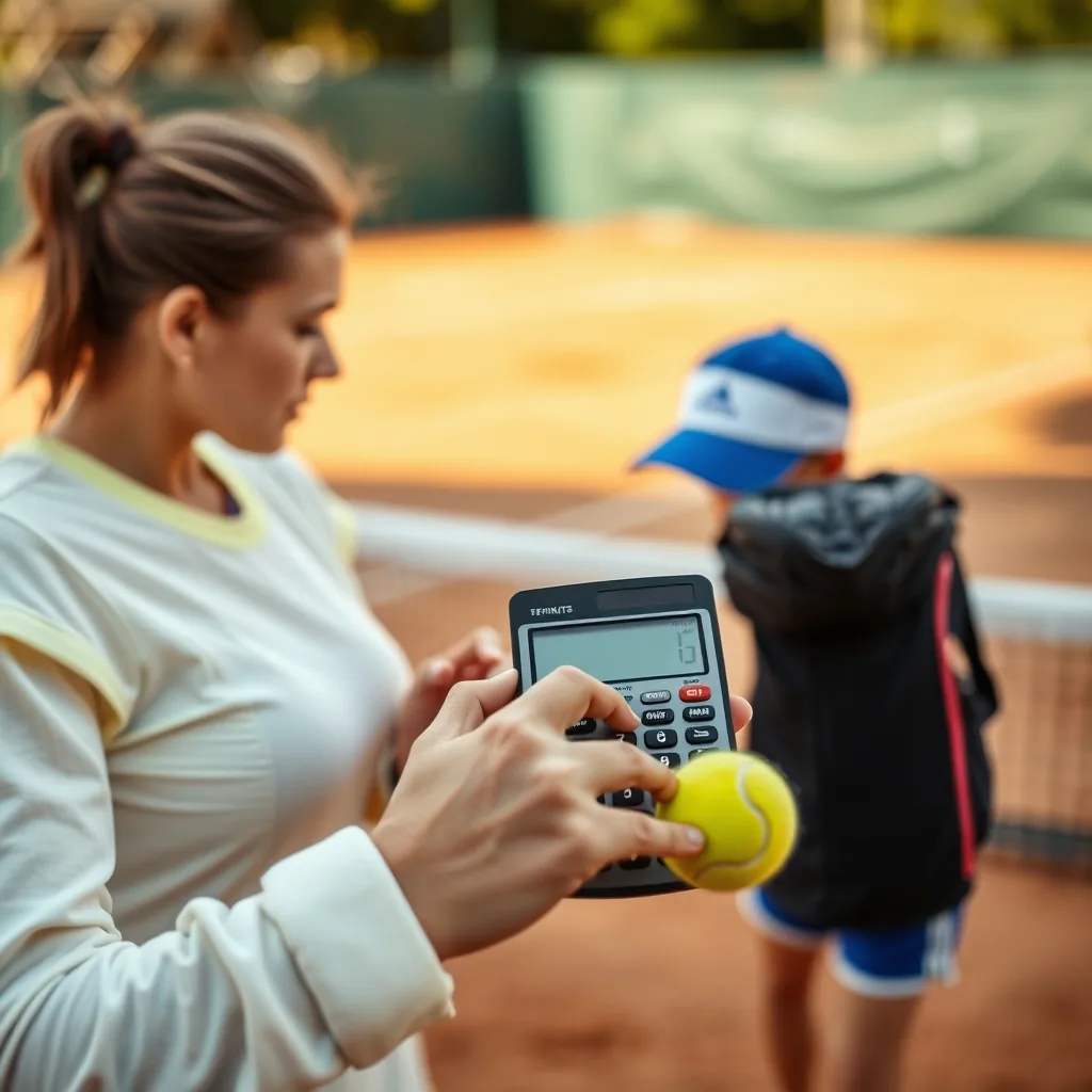 Tennis: calculators and real gear takes.
