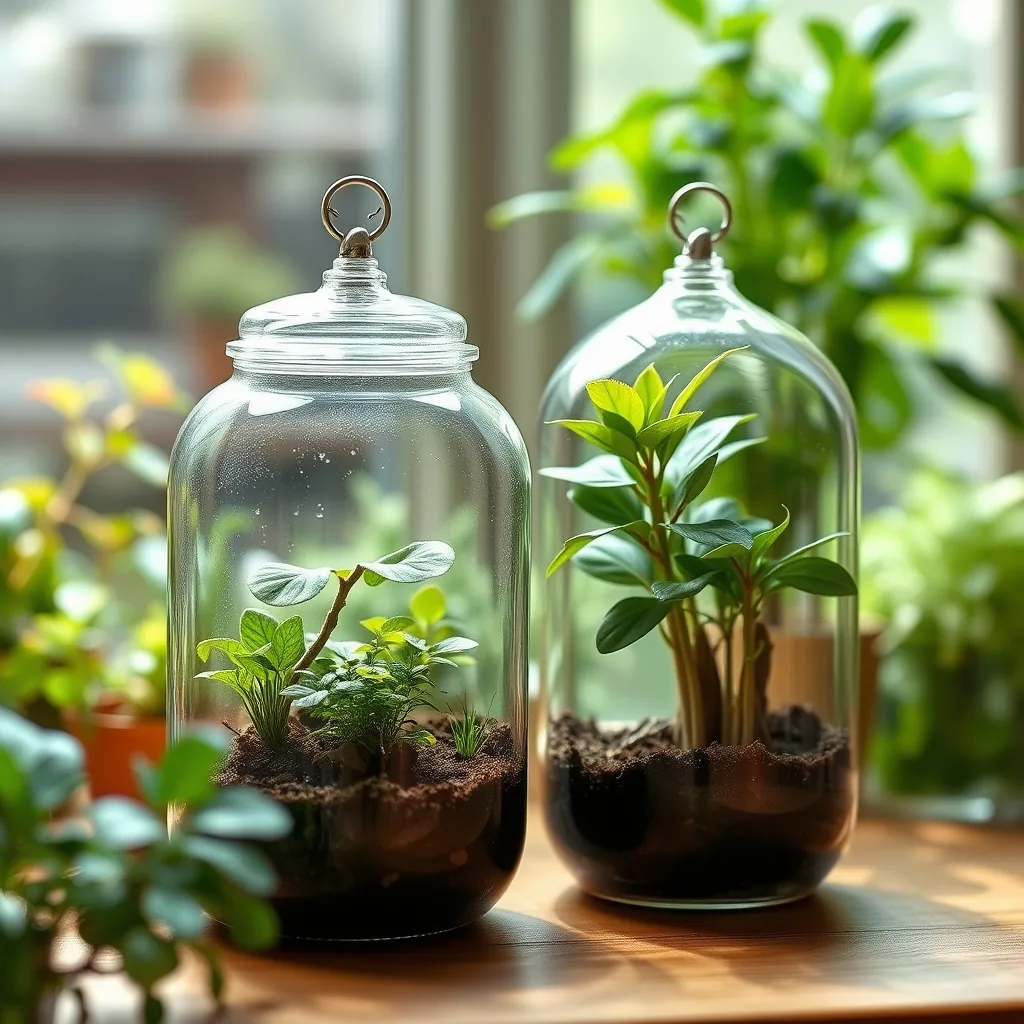 Closed vs. open terrariums: light requirements, humidity, and which plants survive each