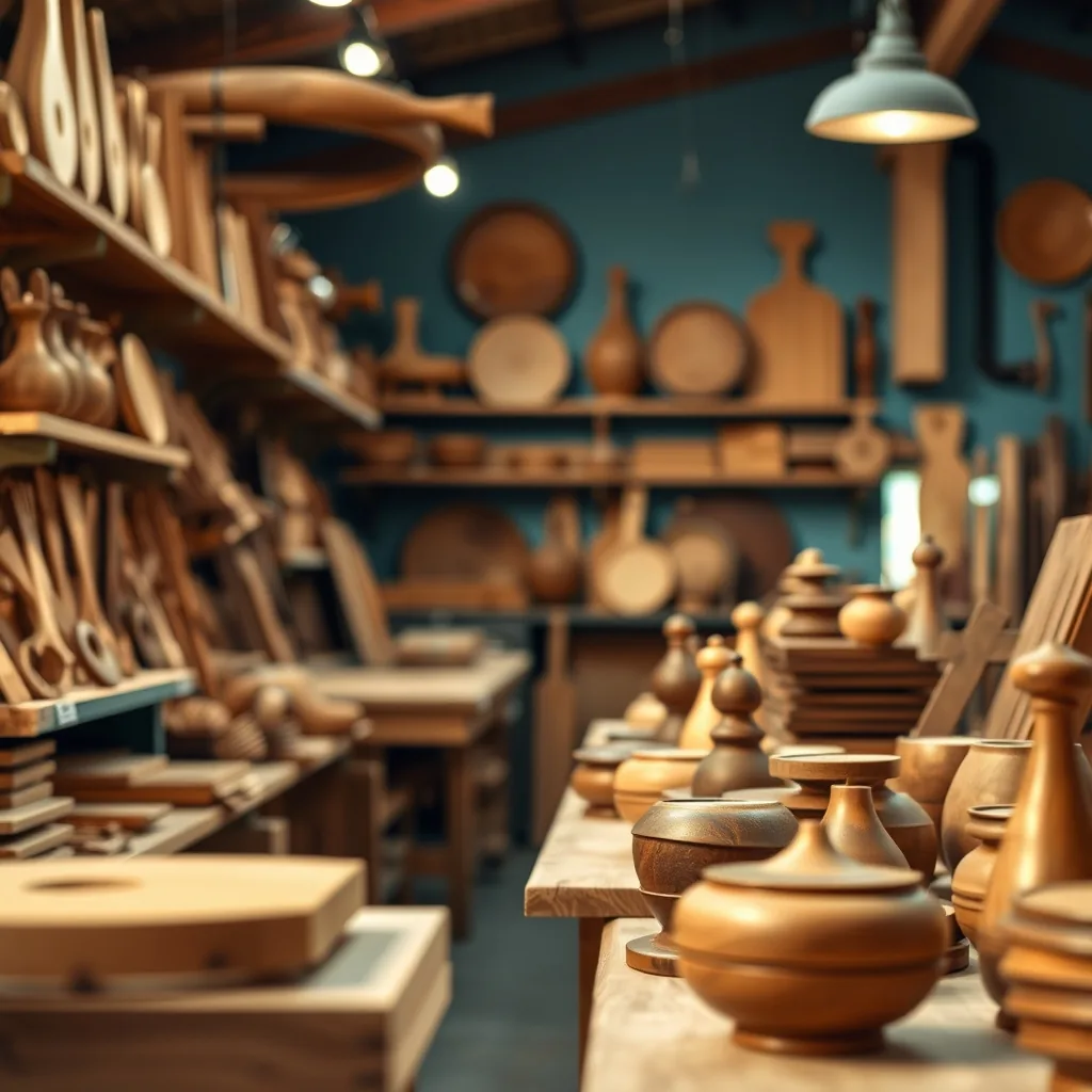 Wholesale woodwork to gift shops and boutiques